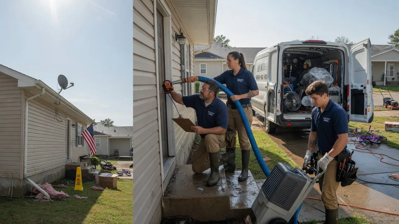 Ceiling Water Damage Restoration in Jefferson, PA near me